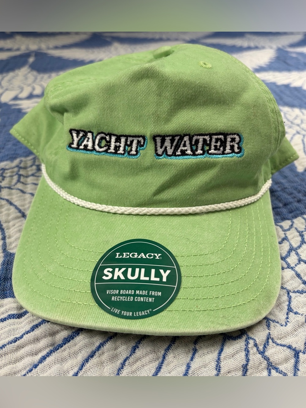 Legacy Skully Green Yacht Water Hat